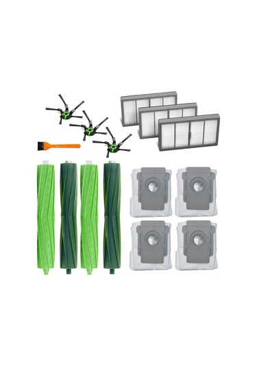 Reedark "irobot Roomba S9/s9+ Yüksek Performanslı Yedek Parça Seti - 4 Fırça, 3 Filtre, 3 Yan Fırça, 3 Torba"