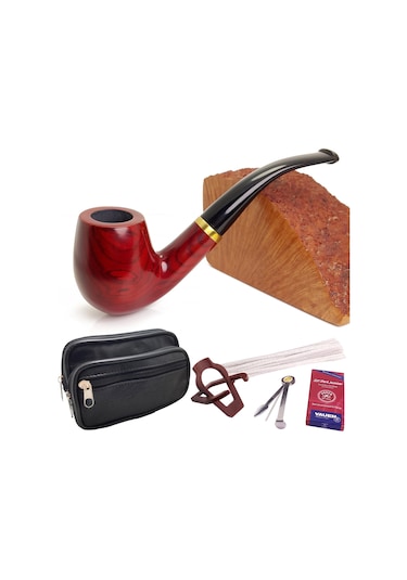 Falconetti Pipo Başlangıç Seti Sandalwood Ahşap Pipo  Ps95