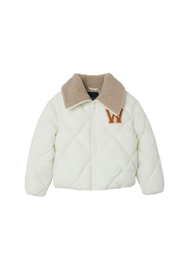 Name İt Kids Nkfmelbourne Puffer Çocuk Günlük Mont 13235131 Bej