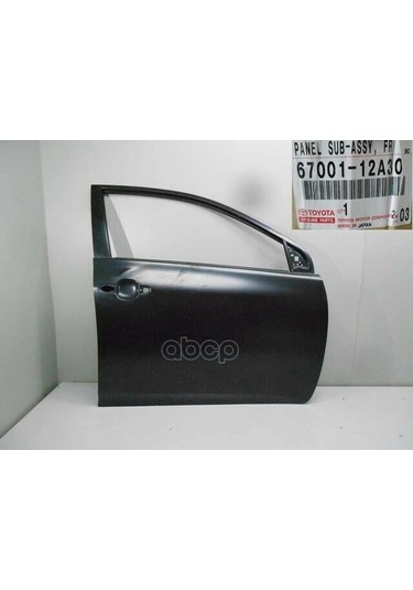 Kapı Corolla Ön 06-12 Sağ Oem No: 67001-12a30
