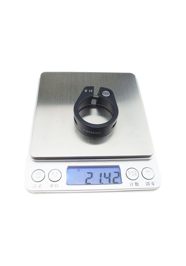 Suntek 31.8mm Seatpost Kelepçe Tüp Klip Hızlı Bırakma Siyah