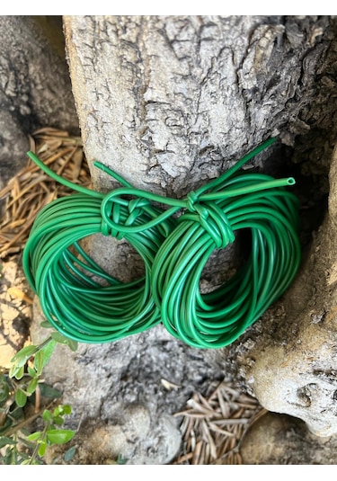 2 Adet Fidan Bağlama İpi 10 Metre 3 Mm Toplam 20 Metre Elastik