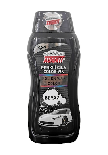 Autokit Renkli Likit Cila "Beyaz"