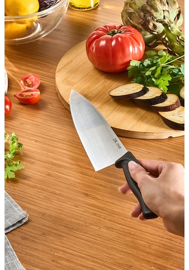 Dr. Inox Şef Bıçağı 33 Cm Siyah Siyah
