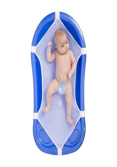 Kaydırmaz Bebek Küvet Filesi Bebek Yıkama Filesi Plastik Küvet Uyumlu Bebek Duş Banyo Filesi