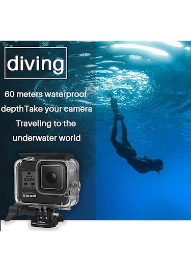 Ulanzi G8 - 1 Gopro Hero 8 Black Su Geçirmez Housing