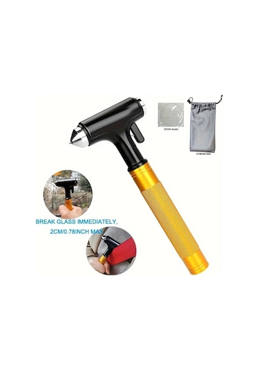 Fochsia Mavi Siyah Acil Durum Cam Kırıcı Araç Ev Güvenlik Çekici Yangın Kaçış Aleti Tren Gemi Yüksek Bina