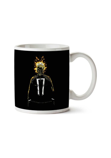 Ambassador Of Vengeance Ghost Rider İki Tarafı Baskılı Kupa Bardak