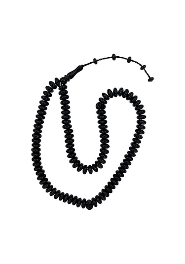 Namaz Dua Zikir İçin Oltu Tesbih 99luk 8 X 4 Mm