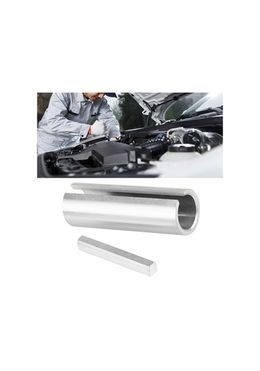 Mufunye Gaz Motoru Krank Mil Kolu Bileşeni - 3/4" İla 1" Çap Adaptörü, Adım Anahtarı İle Çelik, Cnc İşlenmiş, Dayanıklı