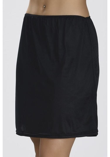 Kadın Siyah Kısa Jüpon Siyah