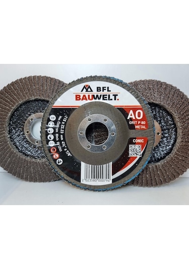Çap115 A080 Flap Disk Zımpara Hıghtech 5li Paket