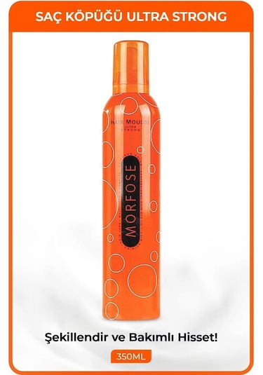 Ultra Strong Saç Köpük 350 Ml - Ultra Güçlü Tutuş - Mrfs