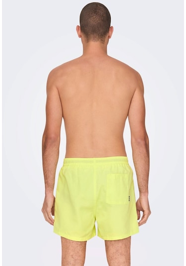 Only & Sons Erkek Onsted Deniz Şortu 22021832 Limon Narçiçeği