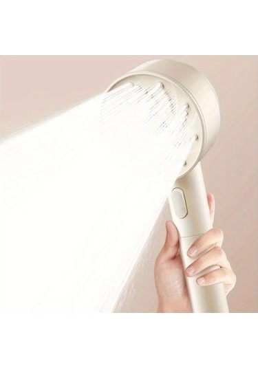 Fastbuy Challenger Beyaz Abs Su Tasarruflu 4 Modlu Yüksek Basınç Duş Başlığı 152 Cm Hortum