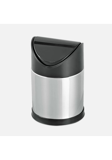 1.5Lt Masaüstü Sallanır Kapaklı Çöp Kovası
