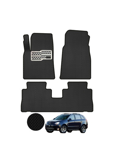 Chevrolet Captiva 2006-2011 Uyumlu Araca Özel Eva Oto Paspas Takımı