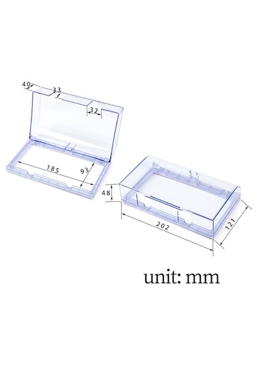 Suntek 2 Gang Su Geçirmez Çıkış Kapağı Duvar Anahtar