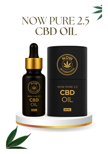 Now Pure 2.5 C B D Oıl Yağı 2.5% 20 Ml