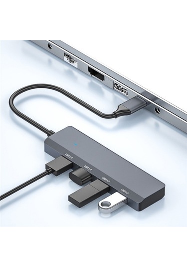 Ads-305c Tip-c'den 4 Bağlantı Noktalı Usb3.0 Usb Hub Adaptörüne Diğer
