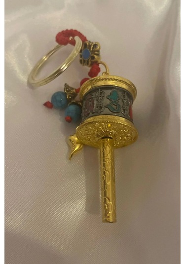 Feng Shui İyi Şanslar Çin Parası Servet Anahtarlık Araba Süs Feng Shui Metal Şans Çarkı