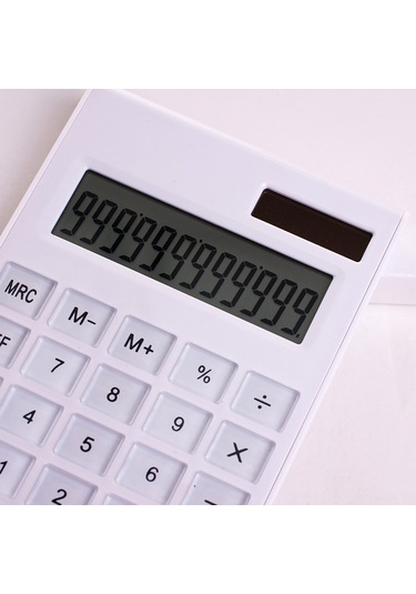 Singree El İle Ölçümden Kaynaklı Küçük Sapmalar Normaldir. Paket İçeriği: 1 Hesap Makinesi Beyaz