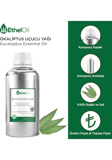 Etheloil Ökaliptus Uçucu Yağ 500 G