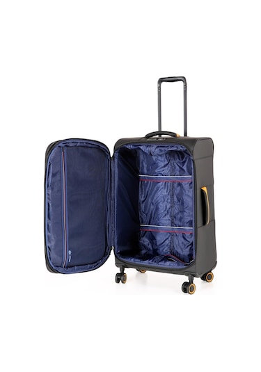 Verage Gm20077w Kumaş 3 Lü Valiz Seti Siyah