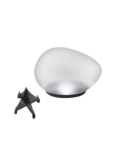 Geeksen Güneş Enerjili Çakıl Şekilli Bahçe Lambası - Ip55 Su Geçirmez 8 Saat Süreli Isınak Sarı Işık, Çok Amaçlı Bahçe Ve Çevre Aydınlatması Sarı