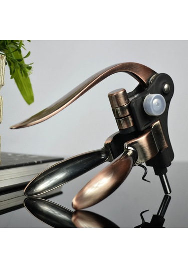 Sones Çinko Alaşımı + Abs Malzeme Retro Tavşan Şeklinde Şişe Açacağı Tirbuşon Porto Şarabı Şişe Açacağı, Boyut: 18 X 14,5 X 4,7 Cm Diğer