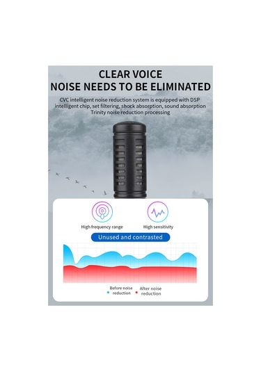 Singree Akıllı Telefonlar İçin Profesyonel Mini Kondenser Mikrofon - Vlog, Canlı Yayın Ve Kayıt İçin