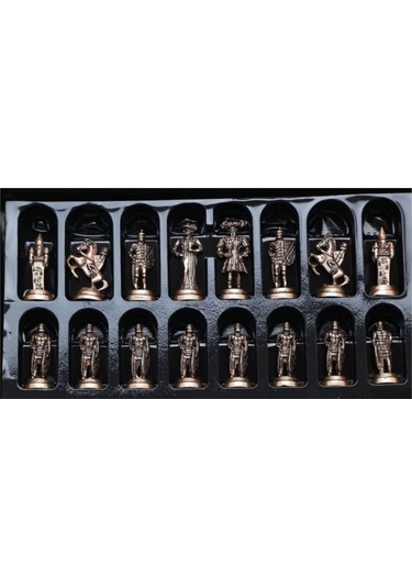 Satranç Taşı İsteyene Gifthome Orta Metal Antik İspa