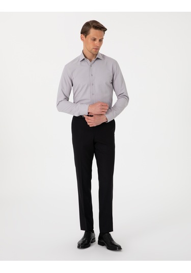 Pierre Cardin Erkek Gri Gömlek Desenli 50307108-vr024 Gri