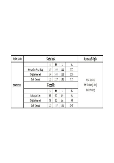 Monamise 18522 Hamile Lohusa Sabahlıklı Gecelik Takım-yeşil
