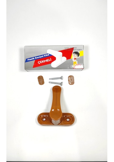 Pencere Emniyet Mandalı Kilidi Çocuk Kilidi Çekmeli Plastik A.khv