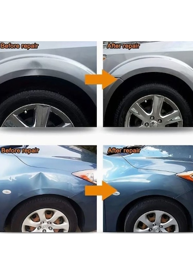 Araç Kaporta Göçük Tamir Seti 18 Aparatlı Göçük Çektirme Göçük Düzeltme Takımı Metal Kollu