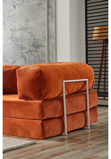 Legom Avanos Aktivite Koltuğu Yatak Olabilen Çok Amaçlı Kanepe Koltuk Takımı Kiremit Kiremit