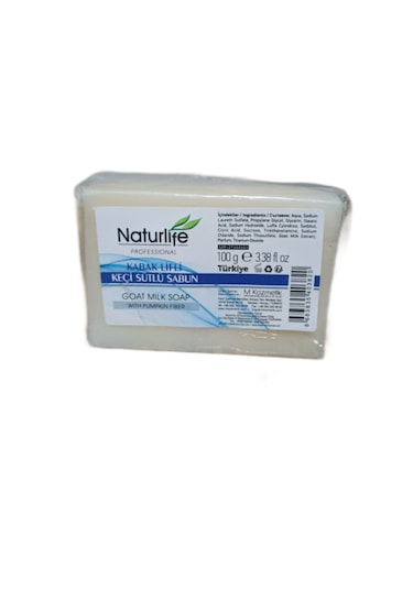 Naturlıfe Kabak Lifli Keçi Sütlü Sabun 100 G