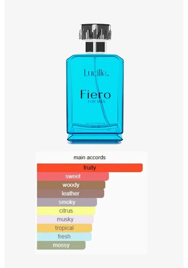 Lucille Erkek Parfüm Fresh Koku, 100 Ml Edp