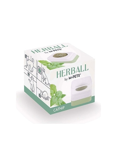 M-pets Bitkisel Catnip Topu Yeşil 4,5x4,5x4,7 Cm 244-50050.01