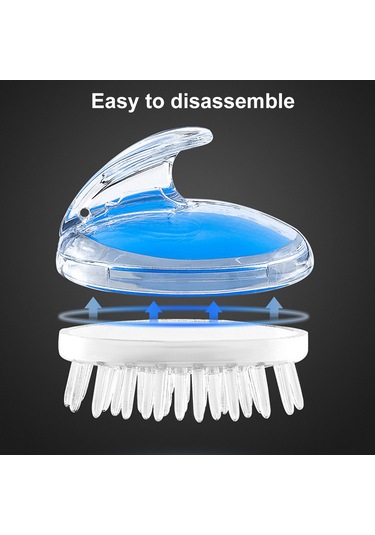 Vkemall Erkekler İçin Rahatlatıcı Kafa Masaj Fırçası - Saç Derisi Kan Dolaşımını Artırır