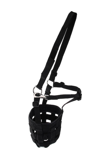 Suntek At Pony Naylon Çene Altı Yular Ile Otlatma Ağızlığı Siyah