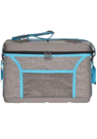 Kale 28 Lt Katlanır Eva Soft Termos Buzluk + 2 Adet Buz Aküsü Gri