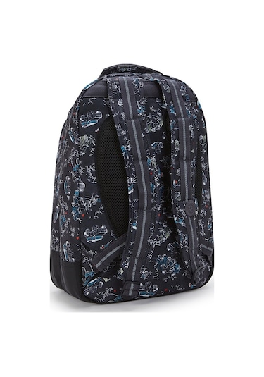 Kıplıng Class Room Büyük Boy Sırt Çantası Desenli Jungle Fun Race