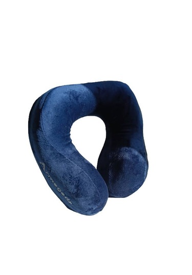 Armegeda Pembe Memory Foam Boyun Destekli Seyahat Yastığı U Şekilli Yastık Lacivert
