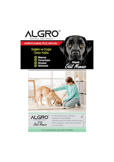 Algro Piliç Boyun Köpek Çiğneme Maması 150 G