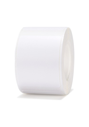 Moveevo Jingchen B3s/b11/b21 Uyumlu Isı Etiket Kağıdı - 30x40mm 180 Adet Beyaz, Suya Dayanıklı, Etiket Sticker, Mürekkepsiz Yazdırma 1 Rulo