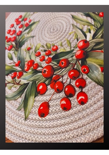 Gri 6 Kişilik 12 Parça Amerikan Servis, Hasır Supla Takımı, Tabak Gri