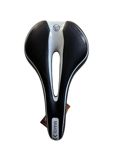 Bisiklet Selesi Mtb Trekking Bisikleti Yarış Bisikleti Selesi Boş Bisiklet Oturağı - Beyaz-siyah Altın - Siyah