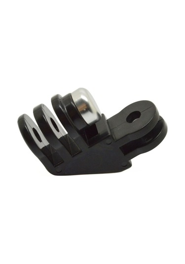 Gopro Hero 4/3+/3/2/1 Ve Sjcam Sj4000 5000 Uyumlu 90 Derece Açı Ayarlı Fotoğraf Çekim Bağlantı Kolu Siyah